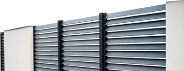 Забор жалюзи