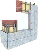 Фасад из керамогранита