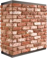 Фасад из кирпича