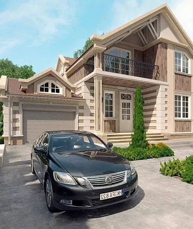 Индира, дом газоблока, 228 м2