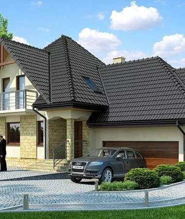 Лариса, быстровозводимый дом, 202 м2