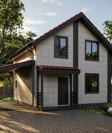 Ростов, каркасный дом, 85 м2
