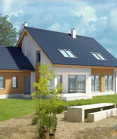 Совершенство, дом из газоблока, 215 м2