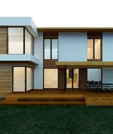 Фиона, монолитно-каркасный дом, 300 м2