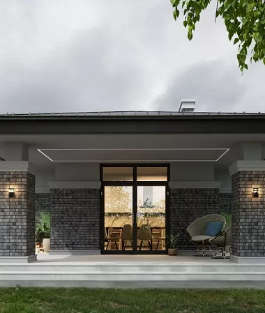 Дарий, дом из газоблока, 212 м2