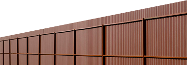 Забор из профнастила