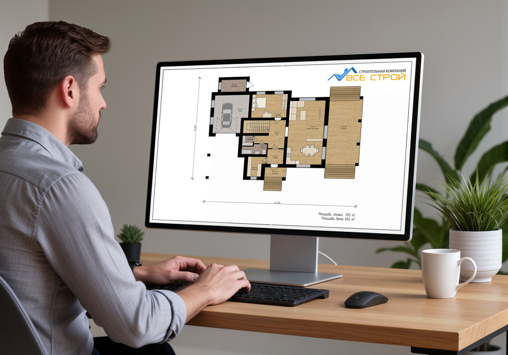 Изготовление проекта частного дома Изготовление проекта частного дома