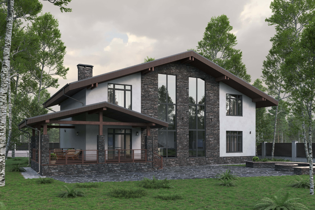 Большой дом на 331 «квадрата»