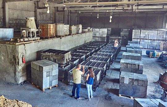 Производство пеноблоков