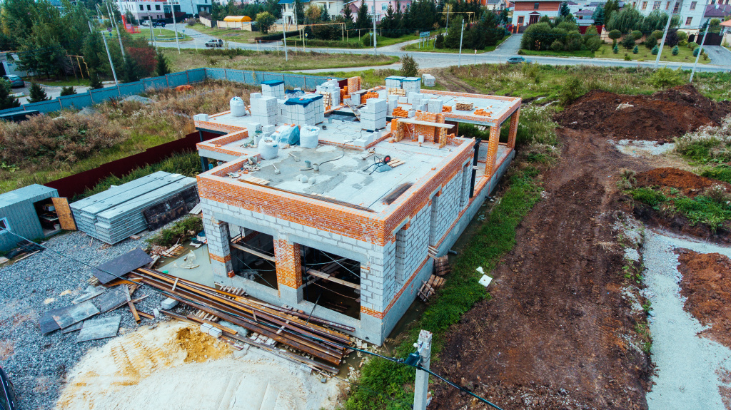 Возведение наружных стен из газобетонных блоков