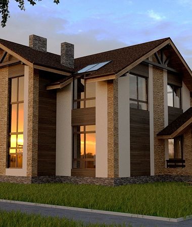 Солнечный берег, дом из керамоблока, 255 м2