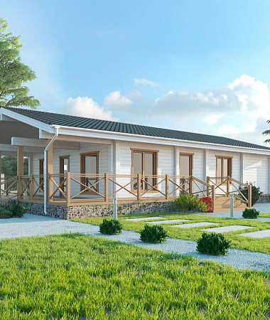 Людмила, каркасный дом, 137 м2