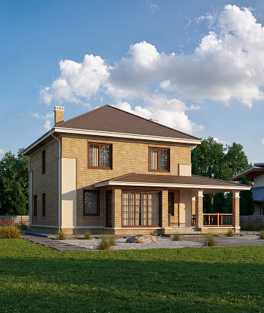 Барский, дом из керамоблока, 206 м2