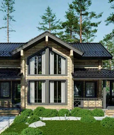 Джером, каркасный дом, 130 м2