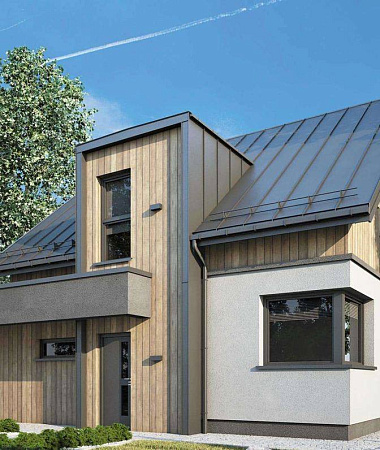 Милтон, дом из газоблока, 200 м2