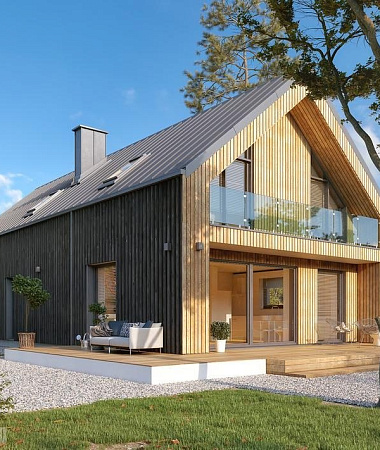 Элли, дом из газоблока, 273 кв.м.