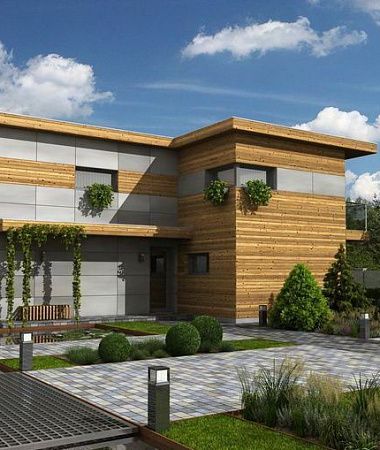 Оазис, дом из газоблока, 234 м2