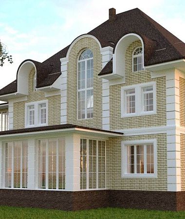 Фабелла, дом из газоблока, 551 м2