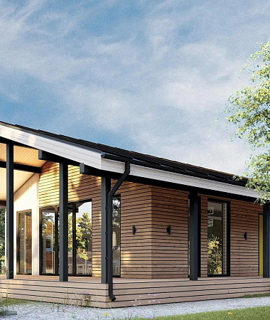 Амира, дом из газоблока, 157 м2