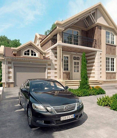 Индира, дом газоблока, 228 м2