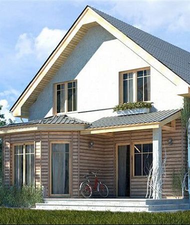 Удача, быстровозводимый дом, 135 м2