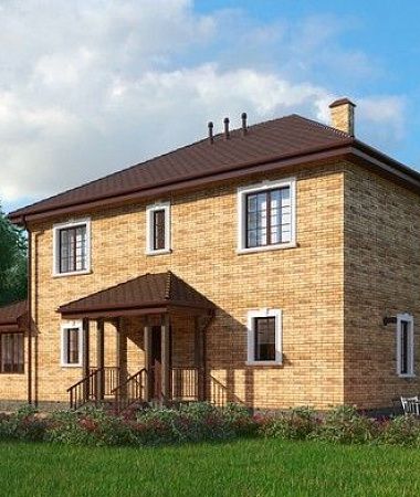 Химера, быстровозводимый дом, 210 м2