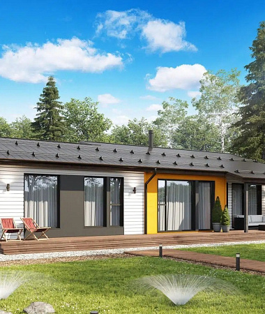 Миранда, дом из газоблока, 174 м2