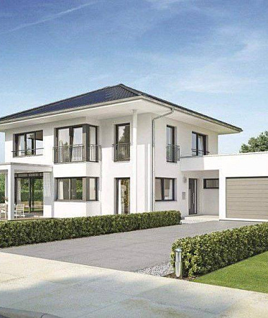 Ваниль, дом из газоблока, 204 м2