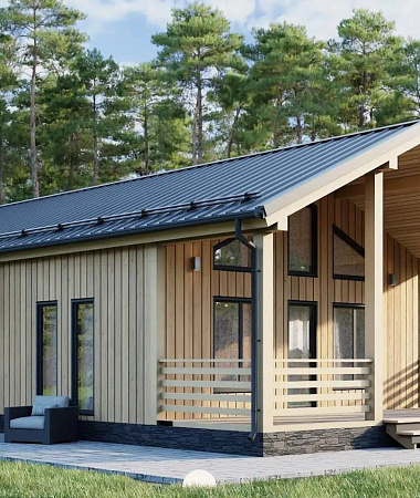 Москва, дом из газоблока, 86 м2