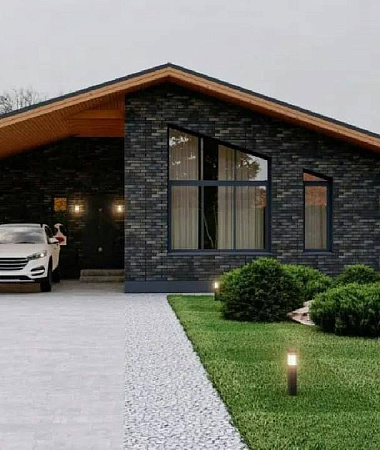 Кронос, дом из газоблока, 114 м2