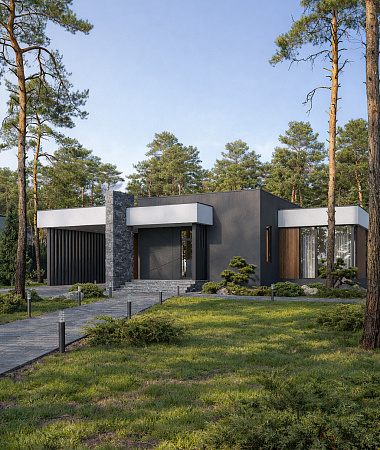 Кимберли, дом из газоблока, 193 м2