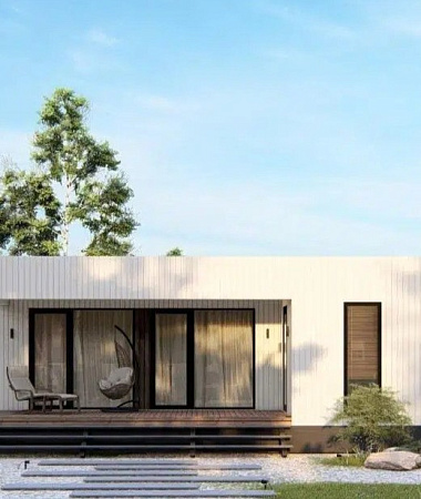 Лондон, дом из газоблока, 140 м2