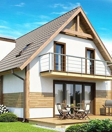 Эмили, дом из газоблока, 164 кв.м.