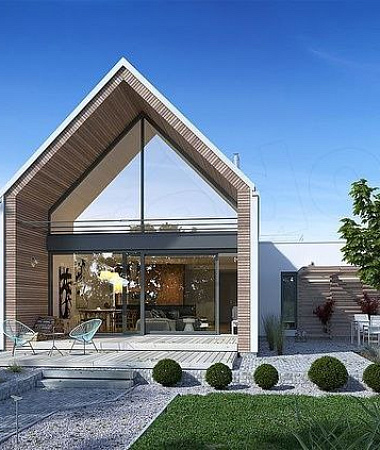 Центавр, каркасный дом, 223 м2