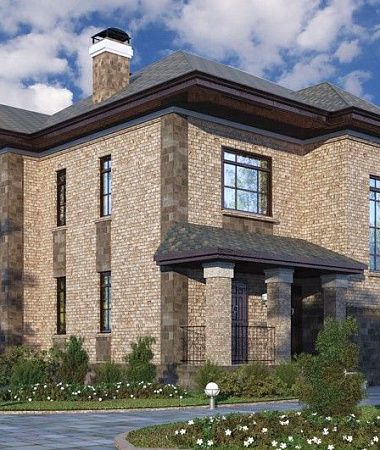 Замок, быстровозводимый дом, 220 м2