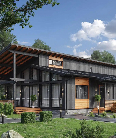 Давид, дом из газоблока, 222 м2