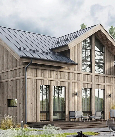 Ахилл, дом из газоблока, 159 м2