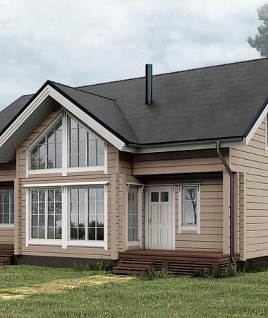 Джулия, каркасный дом, 156 кв.м.