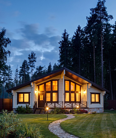 Дриада, каркасный дом, 100 м2