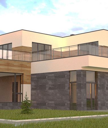 Авиталь, дом из газоблока, 285 м2