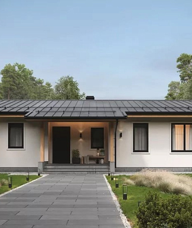 Росинка, дом из газоблока, 143 м2