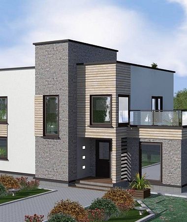 Адмирал, дом из газоблока, 231 м2