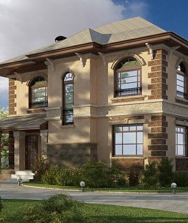 Одиссей, монолитно-каркасный дом, 228 м2