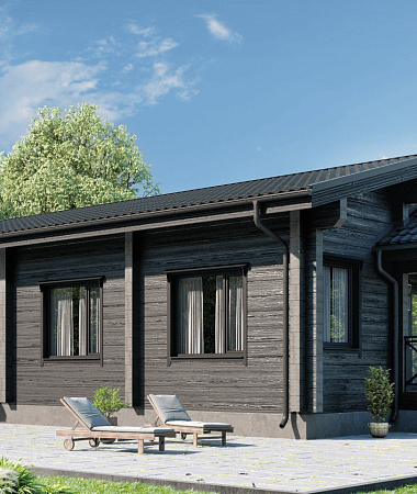 Варшава, каркасный дом, 120 м2