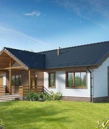 Изысканный, одноэтажный дом из керамоблока, 190 м2