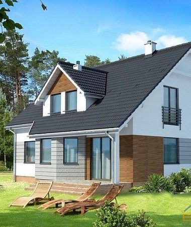 Совершенный, двухэтажный дом, 168 м2