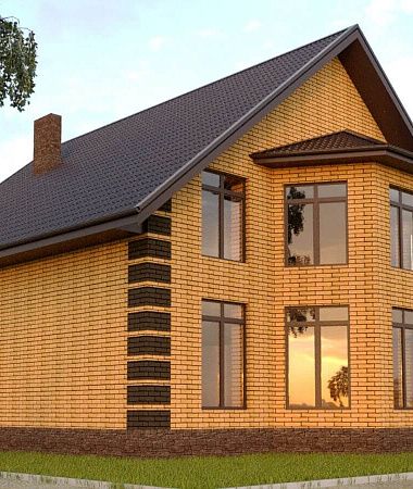 Источник, дом из газоблока, 253 м2