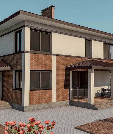 Онтарио, дом из керамоблока, 237 м2