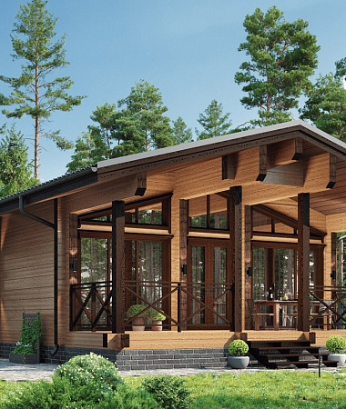 Каталония, каркасный дом, 150 м2