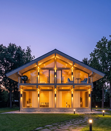 Грация, каркасный дом, 230 м2